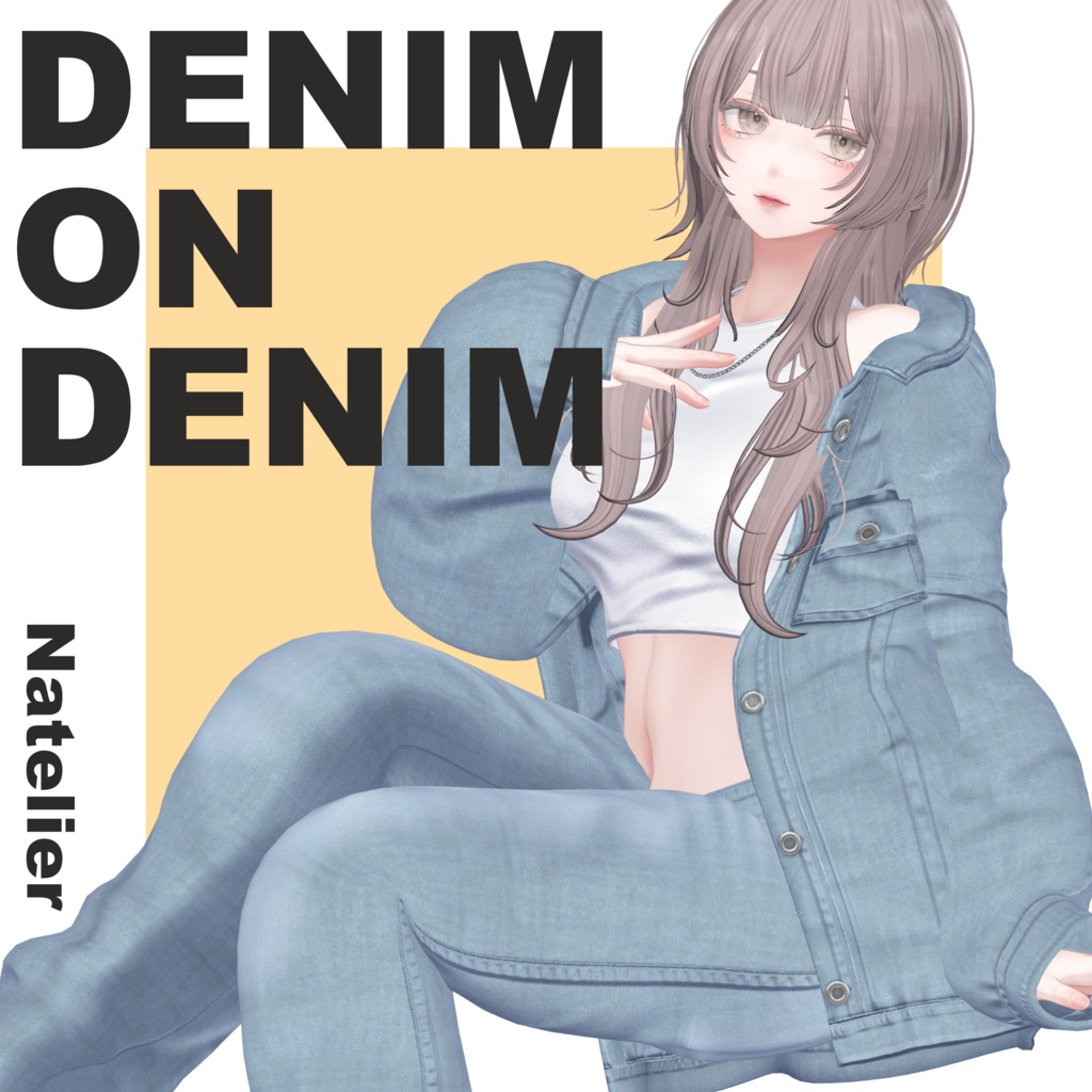 [15-piece set] Denim on image