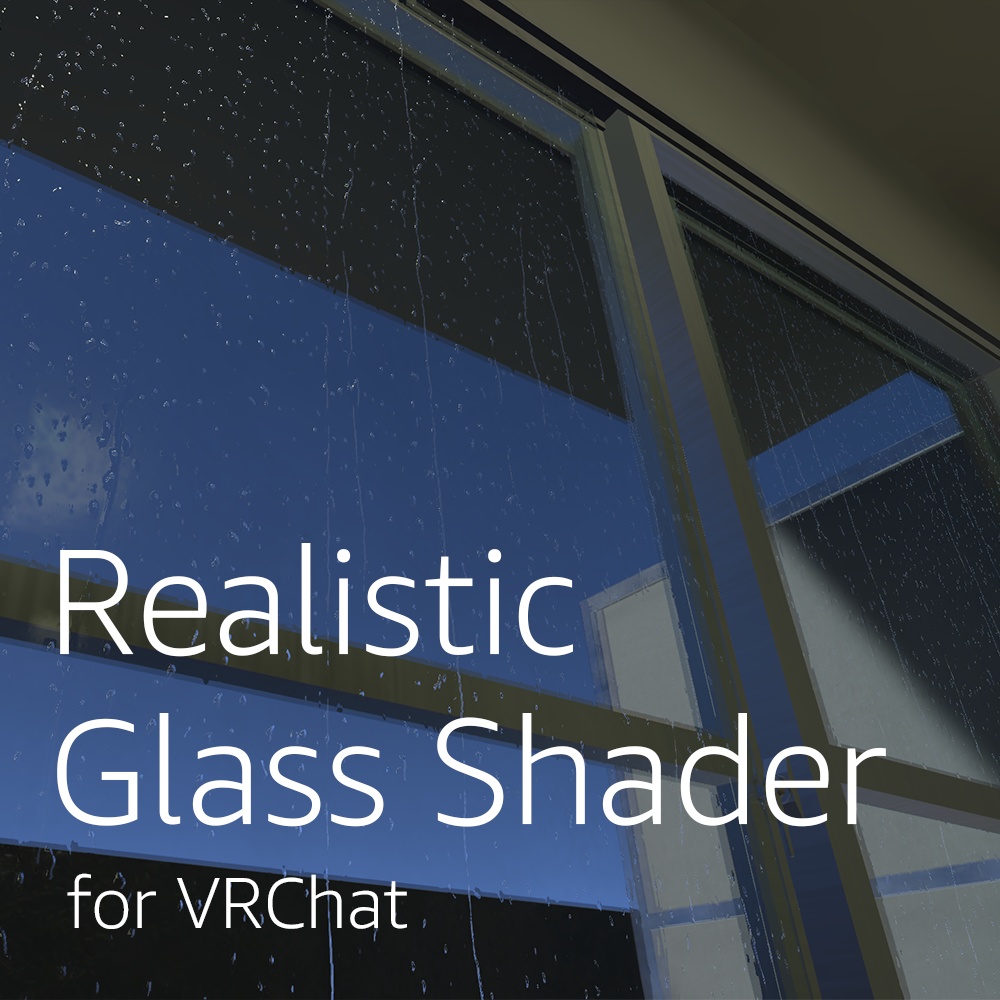 Realistic Glass Shader for VRChat image