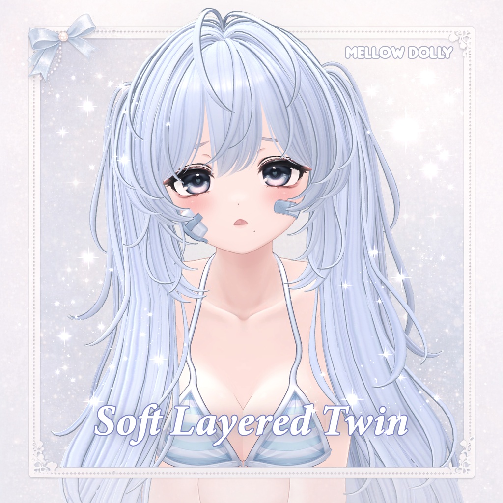 Soft Layered Twintail image