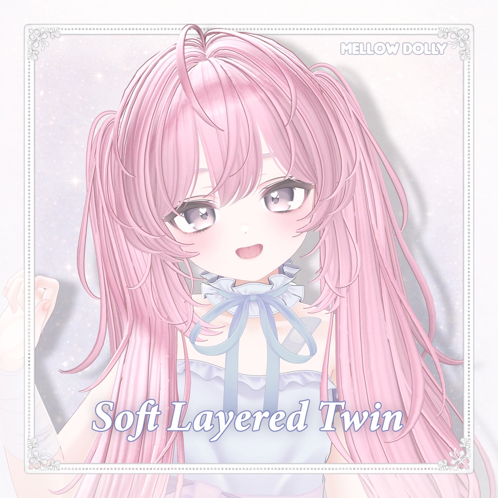 Soft Layered Twintail image
