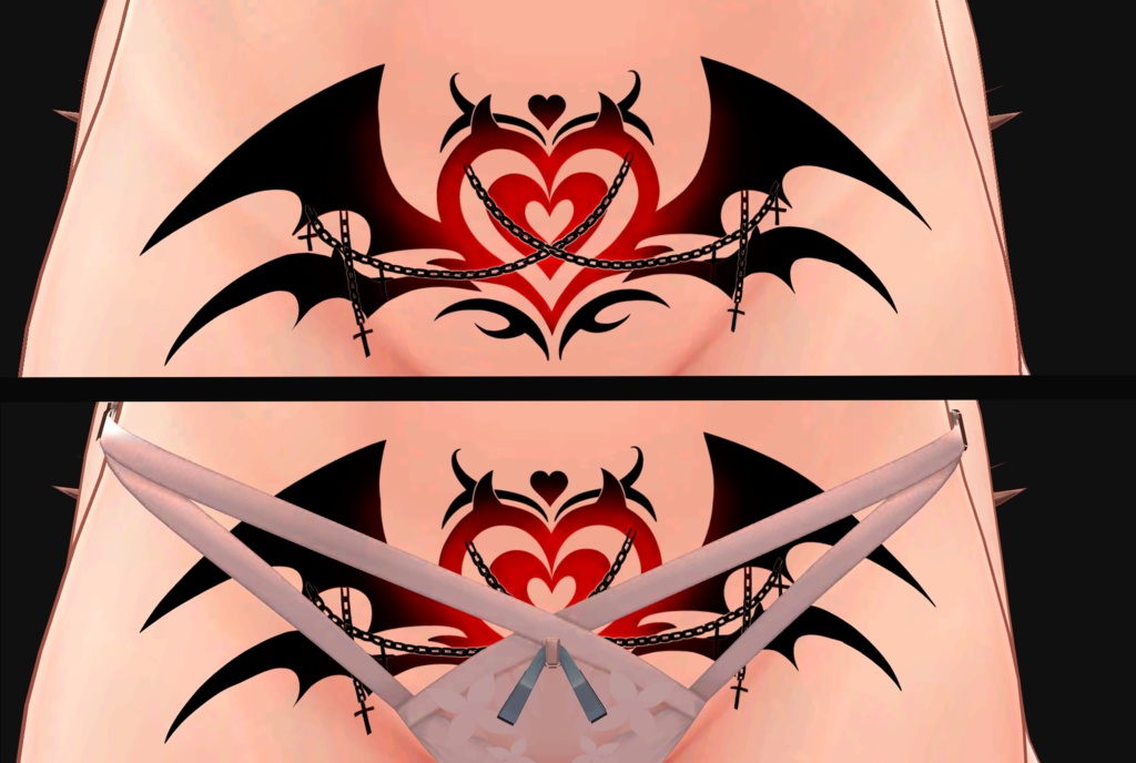Succubus Pack - Decal / Tattoo 4K Texture image