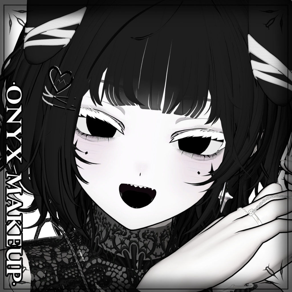 [ Milltina ] . *Onyx makeup image
