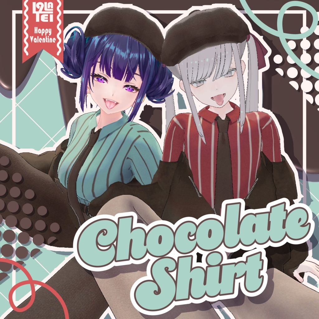 Chocolate shirt【璃々・ヘルべチカ対応】 image