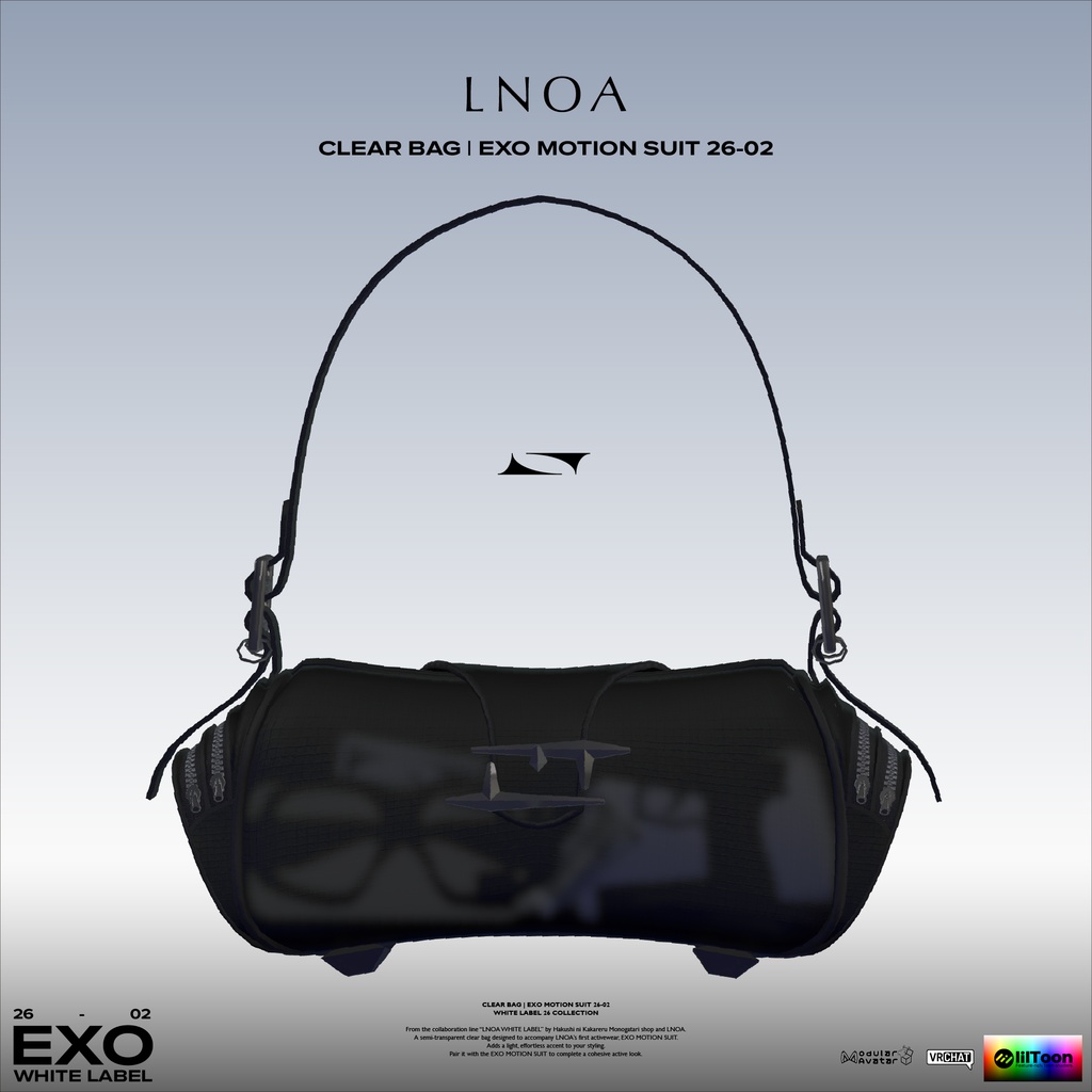CLEAR BAG | LNOA WHITE LABEL | EXO MOTION SUIT 26-02  26 COLLECTION image