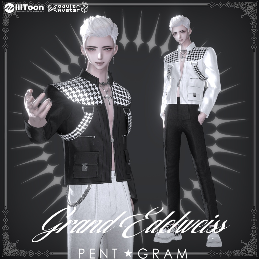 [Grand Edelweiss] Men's Avatar Outfits 50% off sale image