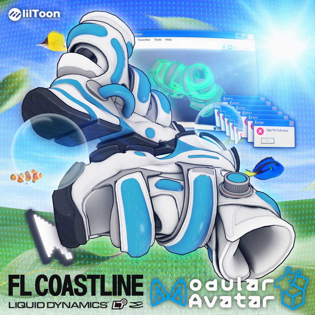 FL LIQUID DYNAMICS COASTLINE 2026 Sandals image