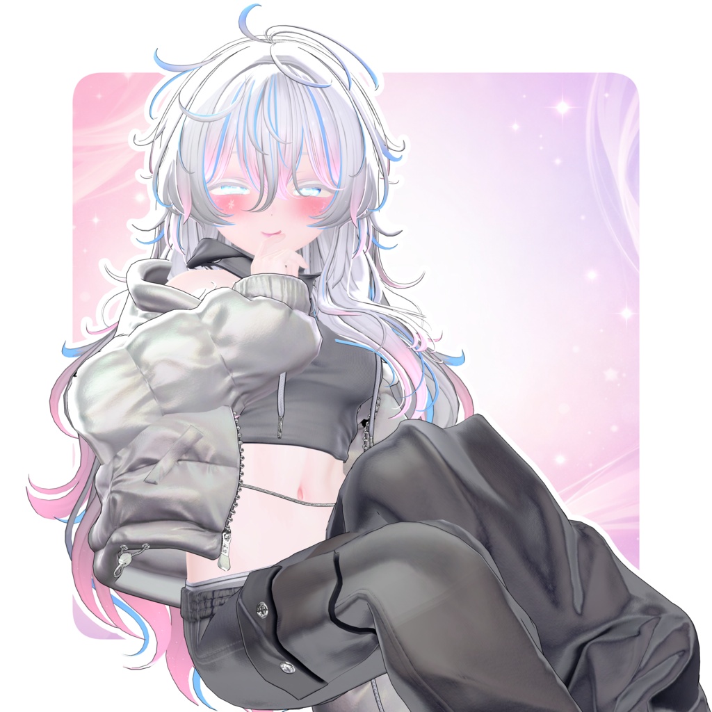 [LV.6 Lazy Hair exclusive] Gradient & Mesh modification image