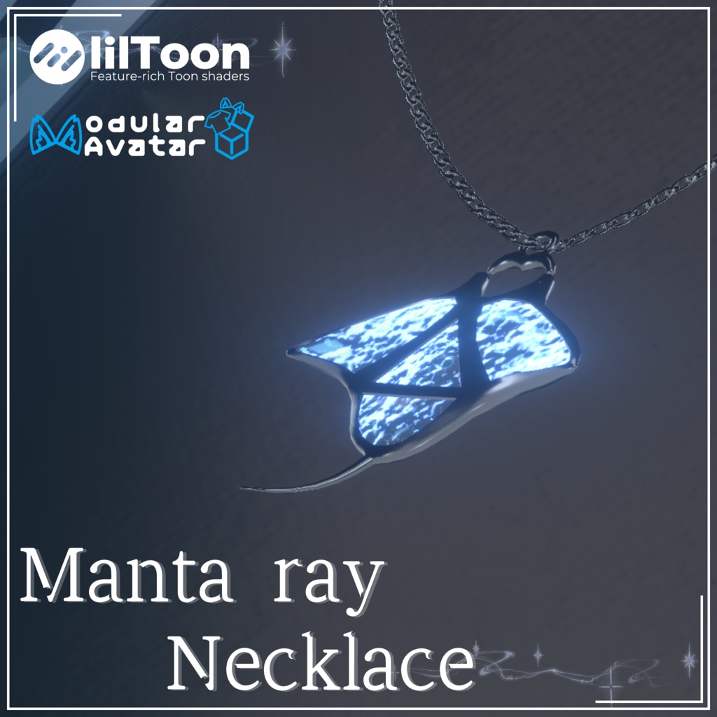 Manta ray - Necklace image