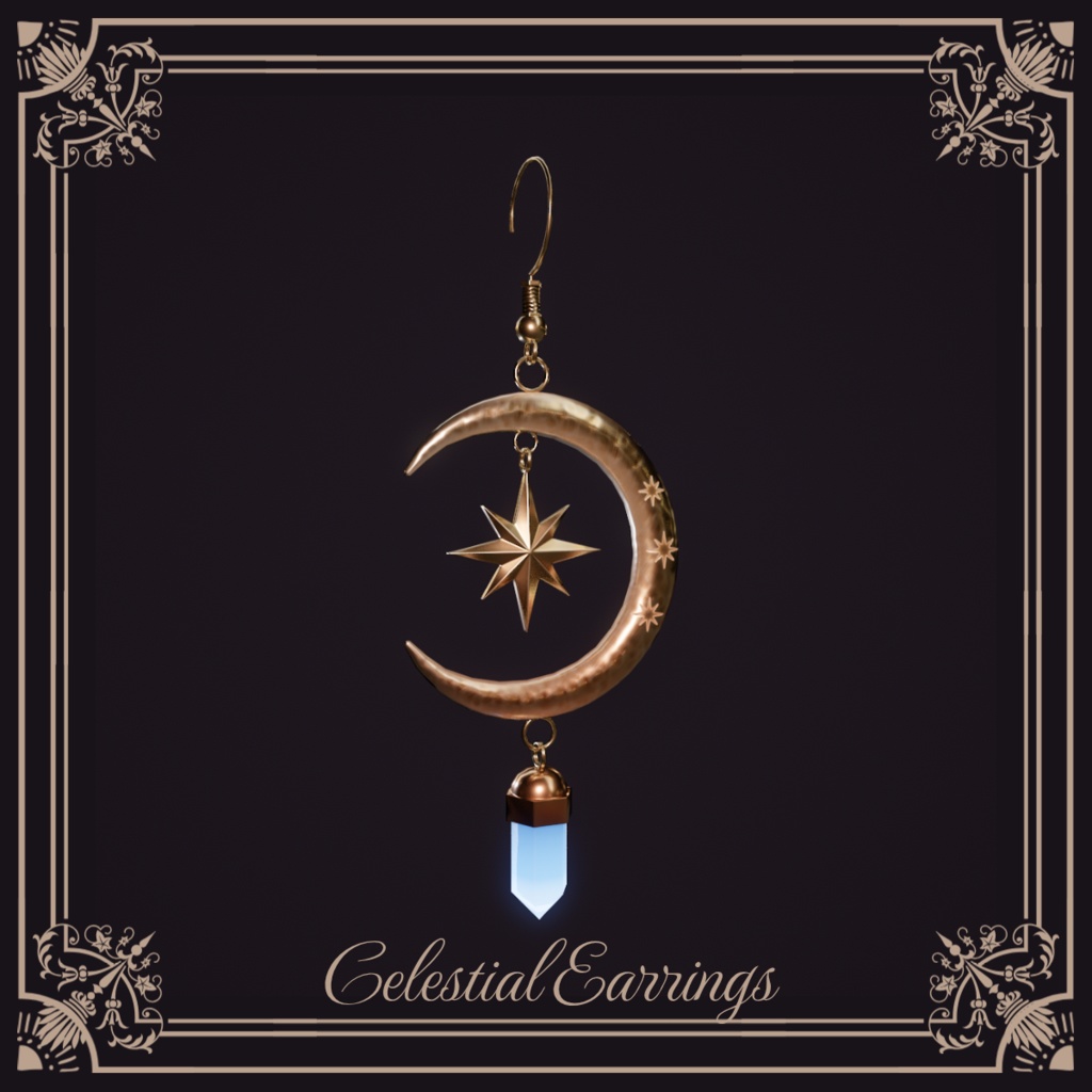 Celestial Vol.1 - Earrings (Celestial Earring / 3 Colours) image