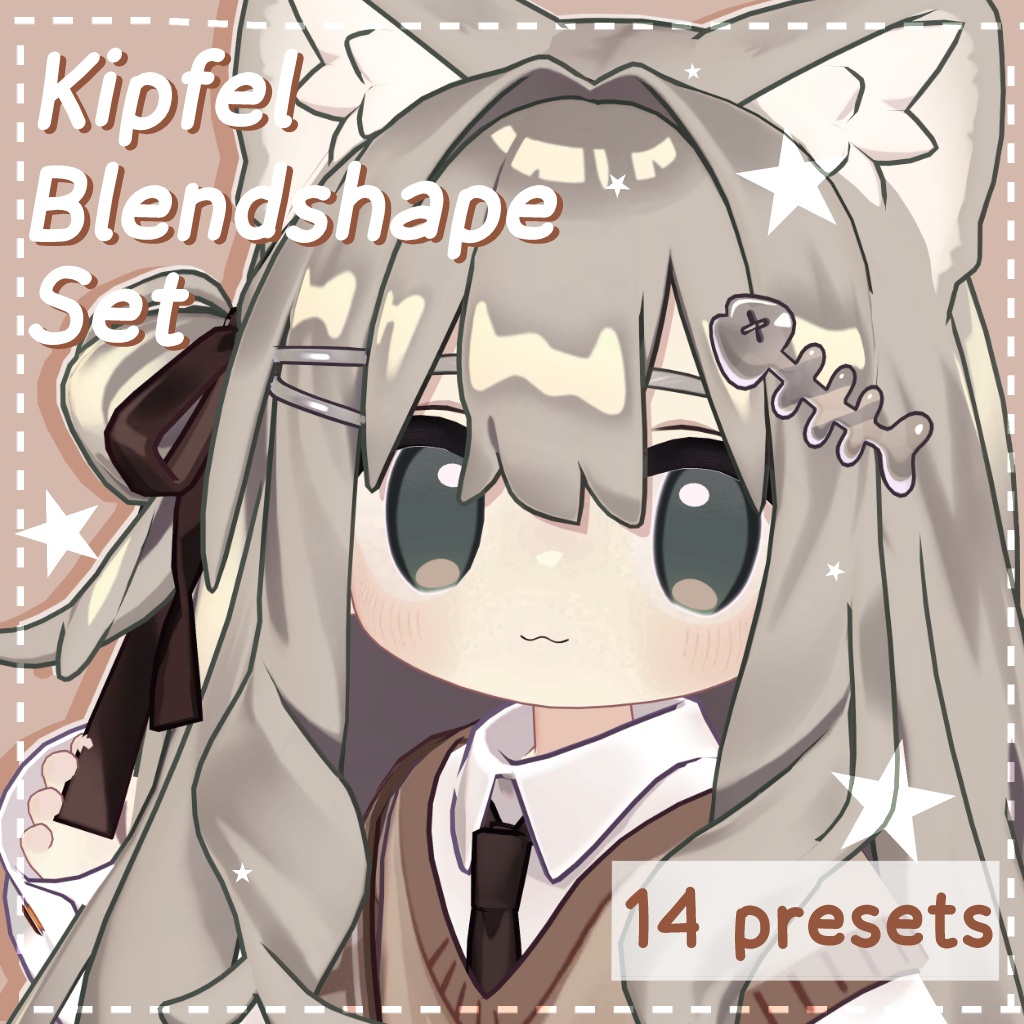 [ Kipfel ] Blendshape Set  14 Presets image