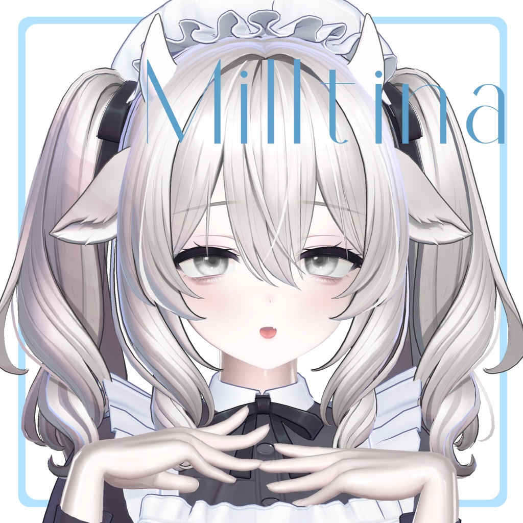 【ミルティナ, Milltina 】用　おっとり改変　Face Blendshapes image