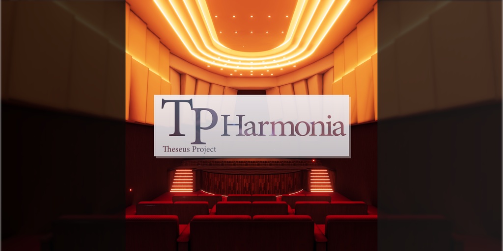 🎷VRChatワールド「Theseus Project : Harmonia（ハルモニア）」🎷（コンサートホール/Bar/イベントワールド） image