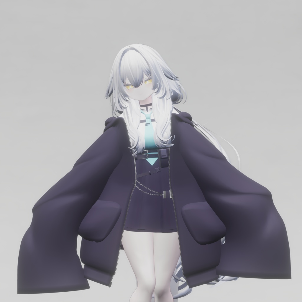 [rurune exclusive] Baggy parka hooded version image