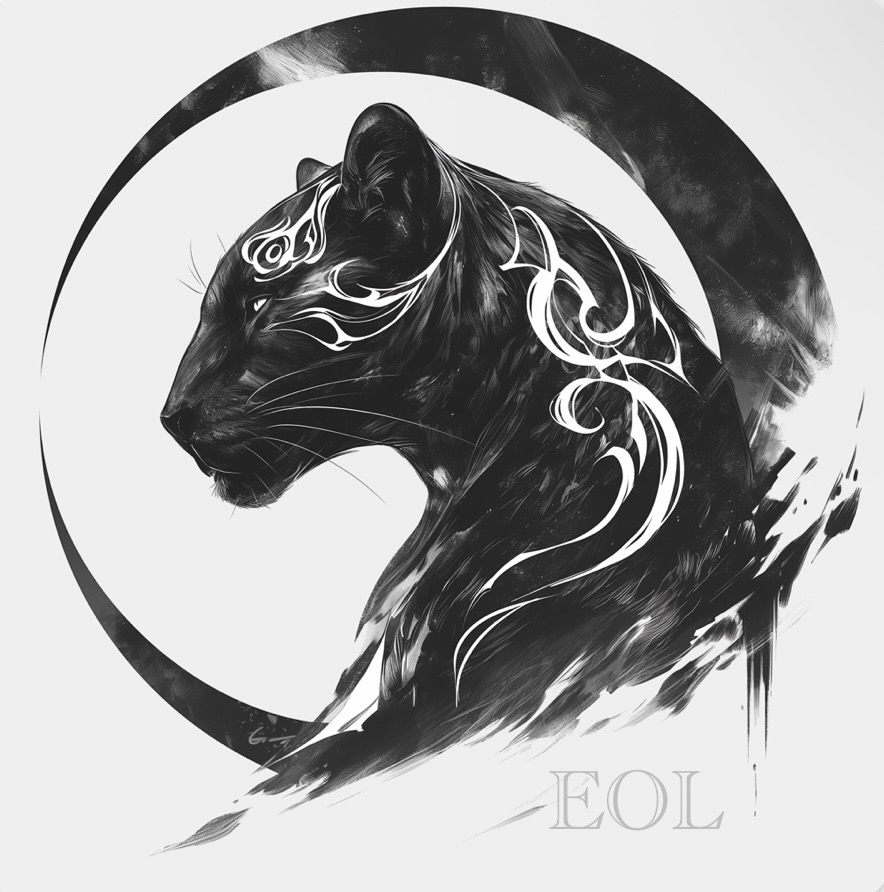 Echo of Light– Black Panther & Crescent image