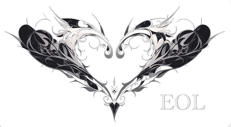 Echo of Light - Ornamental Dual Heart -- Symmetry and Shadow image
