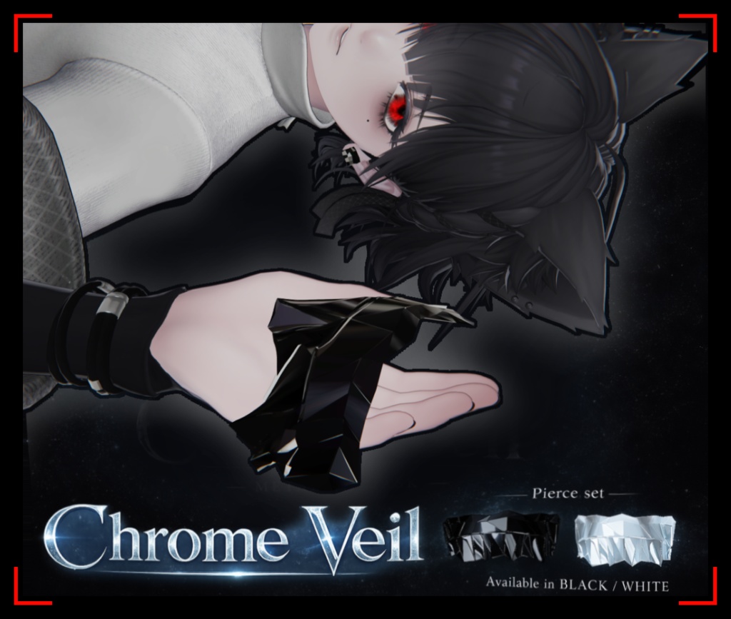 [For Crying Nights Only] Chrome Veil -Metallic Mask- image