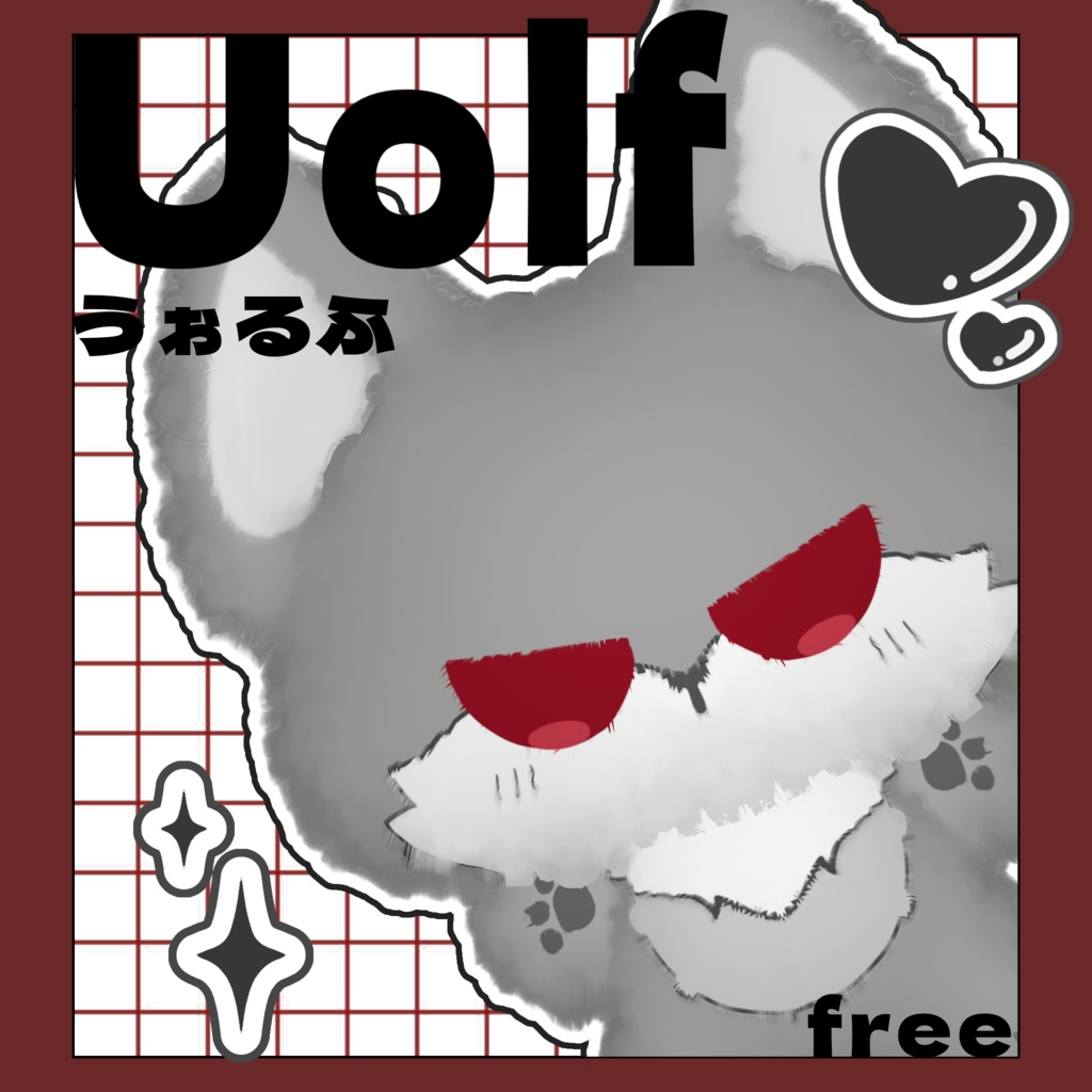 【free】Uolf‐うぉるふ‐【キーホルダー】 image