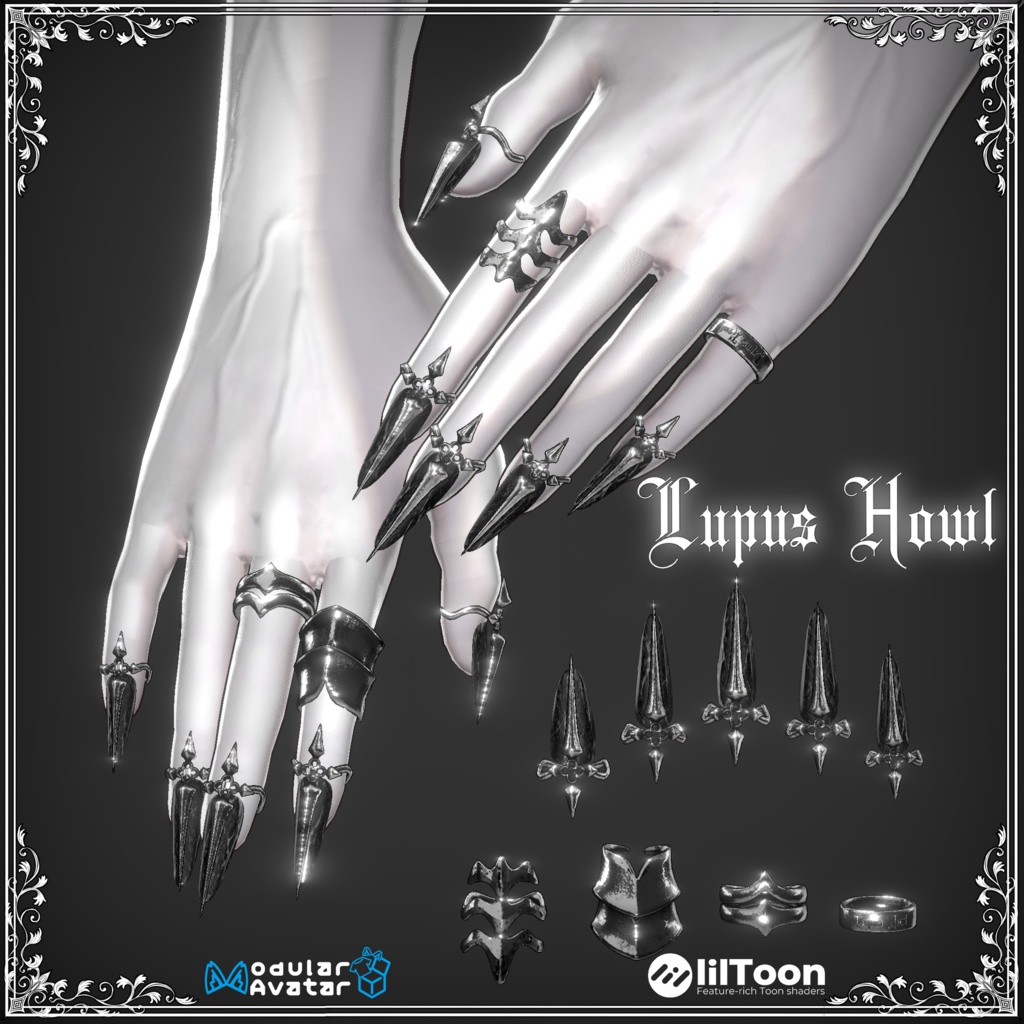 Nail & Ring -Talonveil- Compatible with 7 avatars image