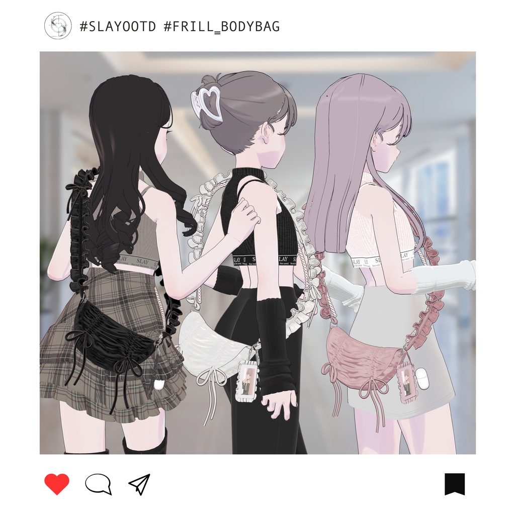 SLAY Frill Bodybag image