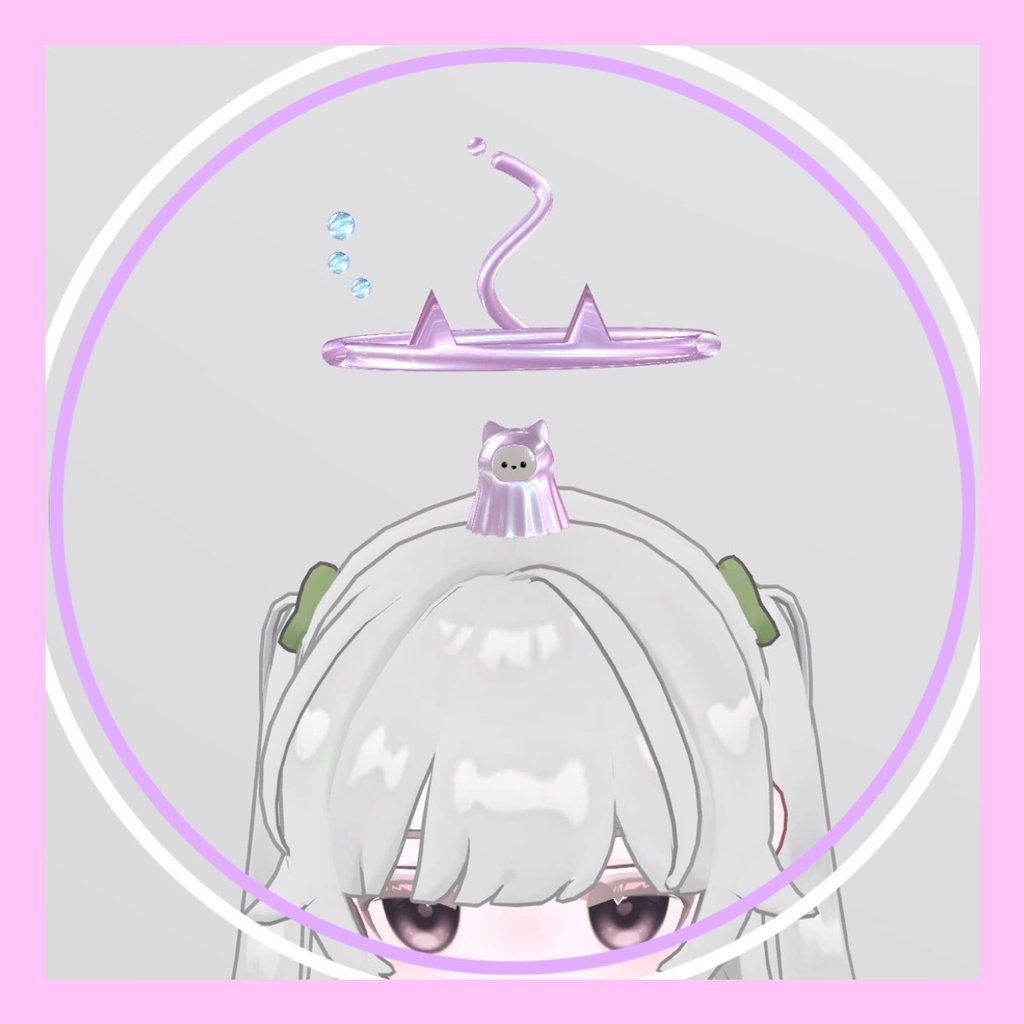 【無料/free】すやすやねこヘイロー image