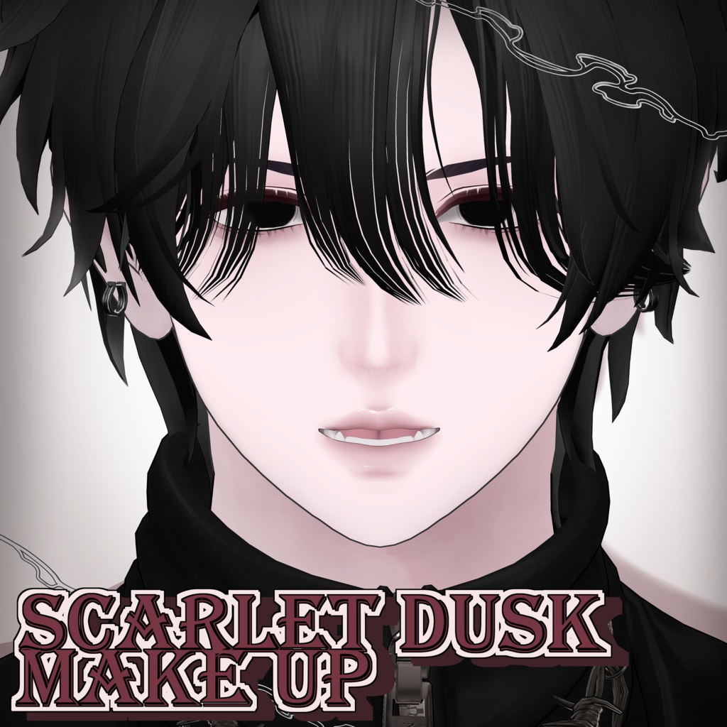 [ 獏 / Baku ] Scarlet Dusk Make up ໒꒰ྀི image