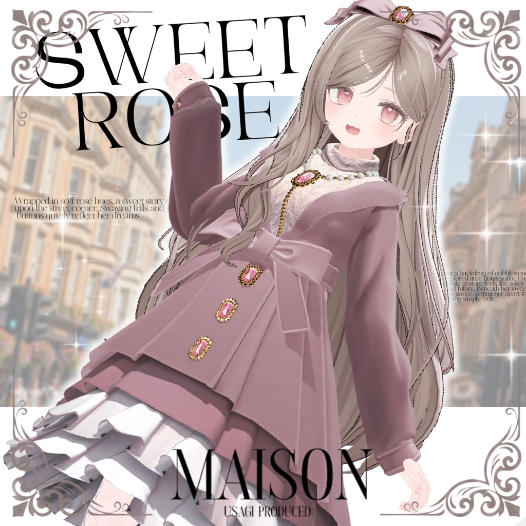 [ 800yenSALE! ] SWEET ROSE [11Avatars]#Maison_Usagi091 image
