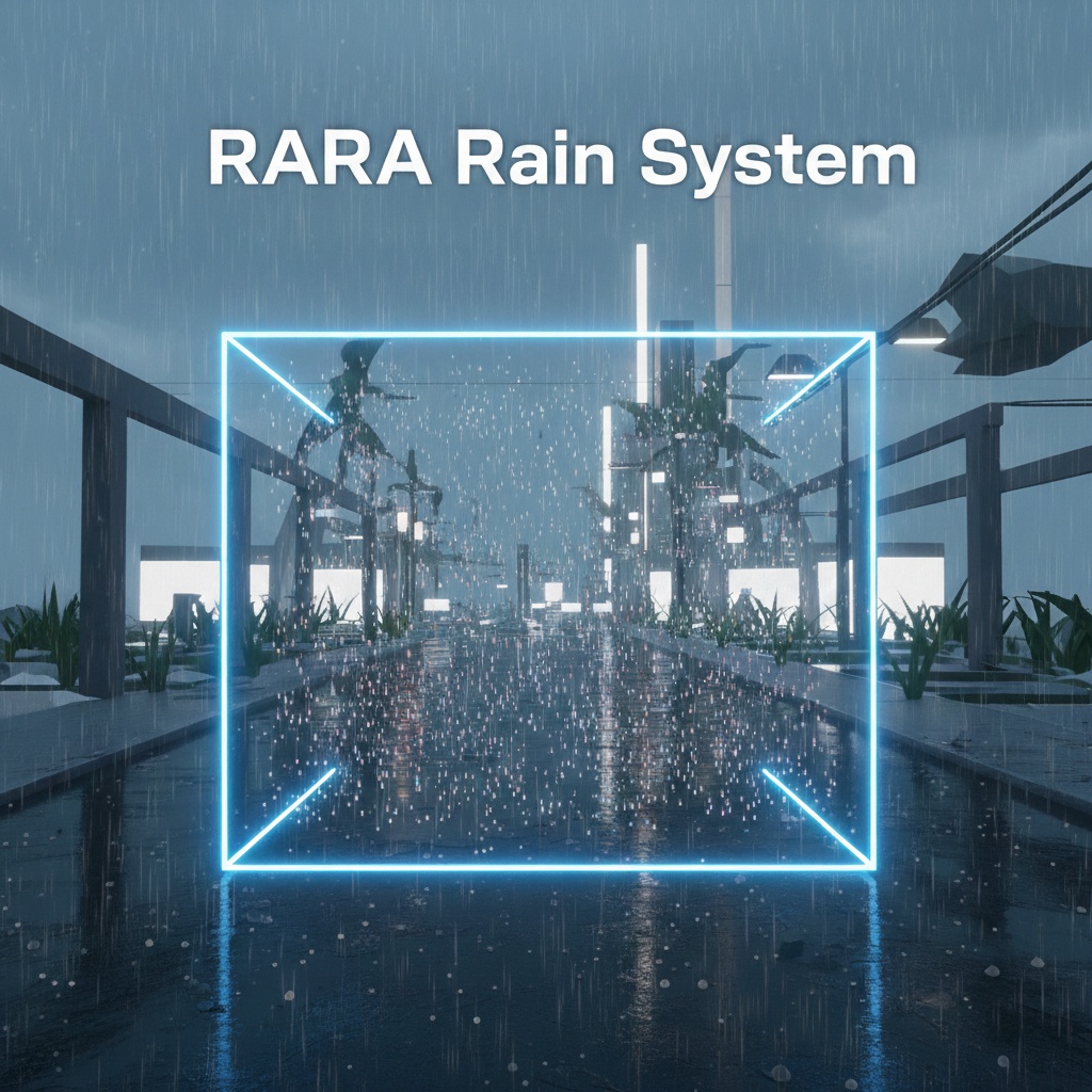 RARA Rain System - Light Probe Compatible Particle image