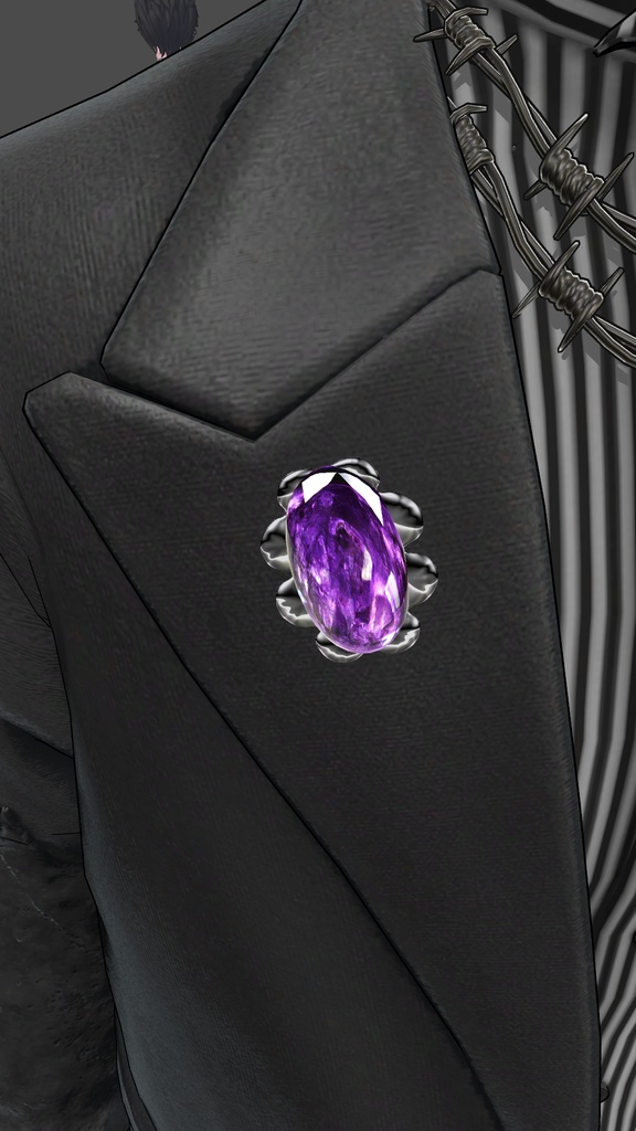【期間限定無料】 Brooch 獏対応ブローチ image