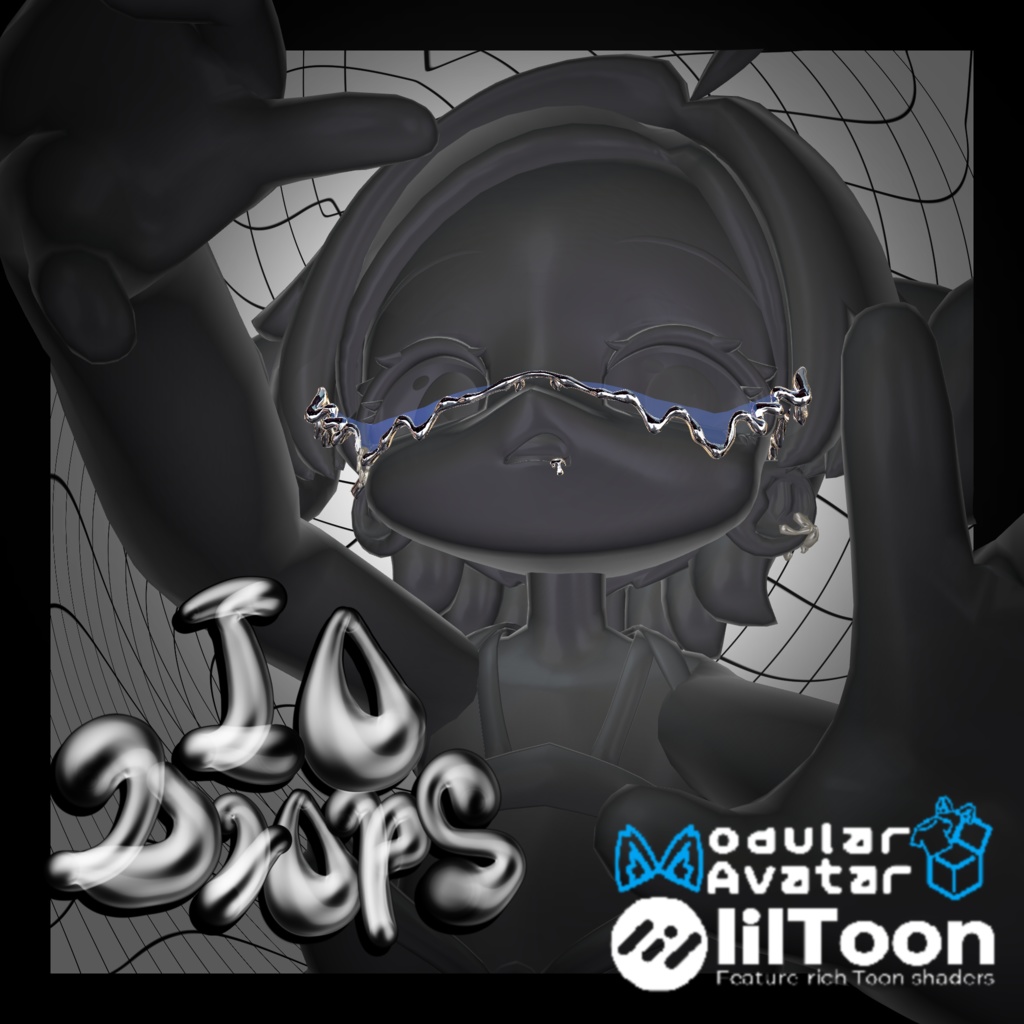 【無料】イオドラゴニュートアクセサリーセット[Drops] image