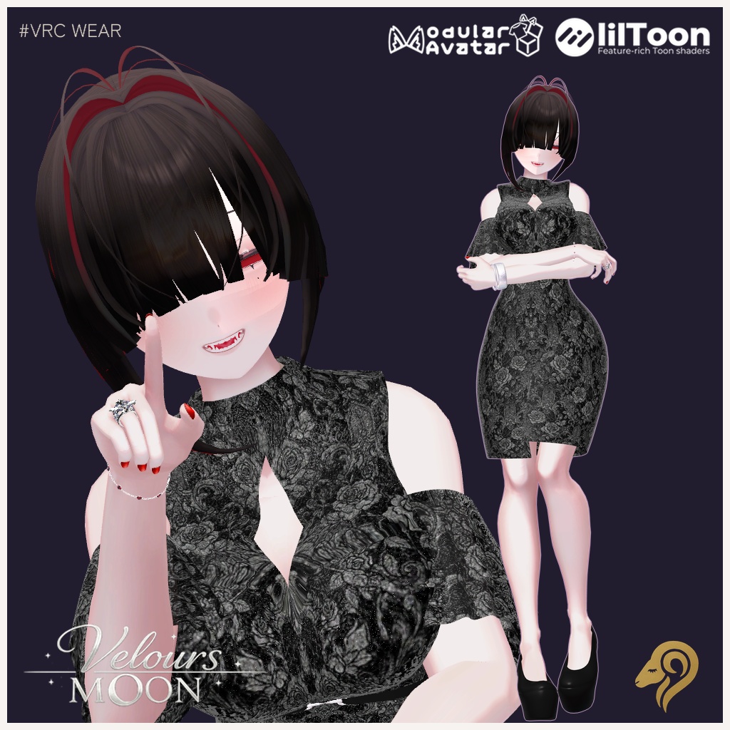 【11アバター対応】Velours Moon #hiiiilash image