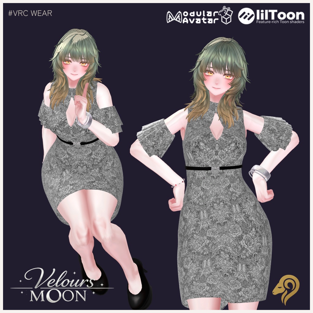 【8アバター対応】Velours Moon image
