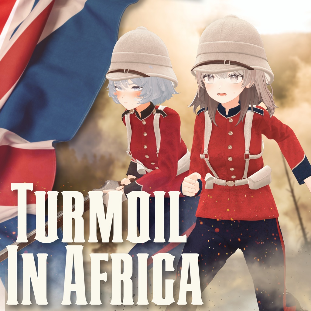 "Turmoil in Africa" British Uniform / Victorian Era Army Set image