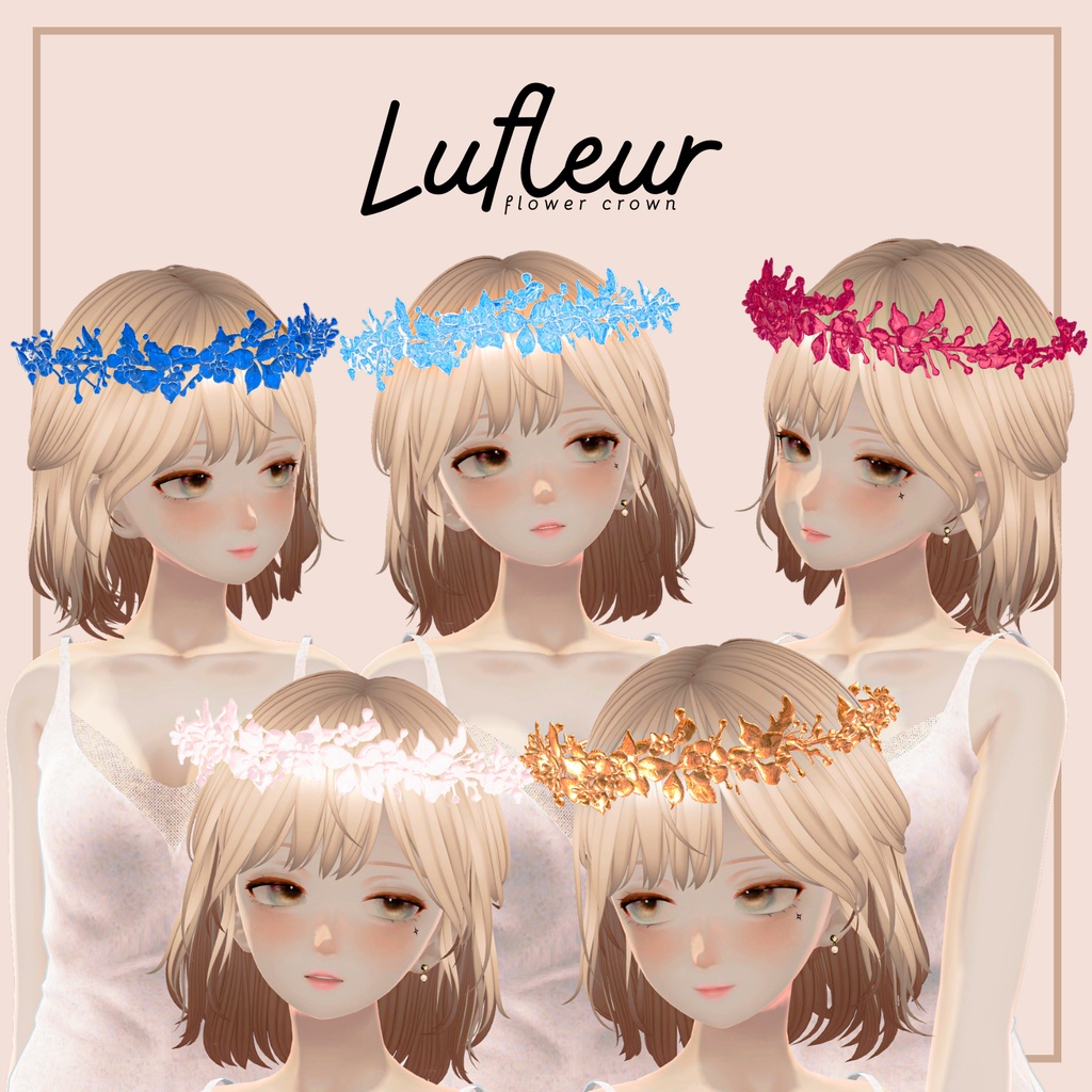 FREE: Lufleur - Flower Crown (フラワークラウン) image
