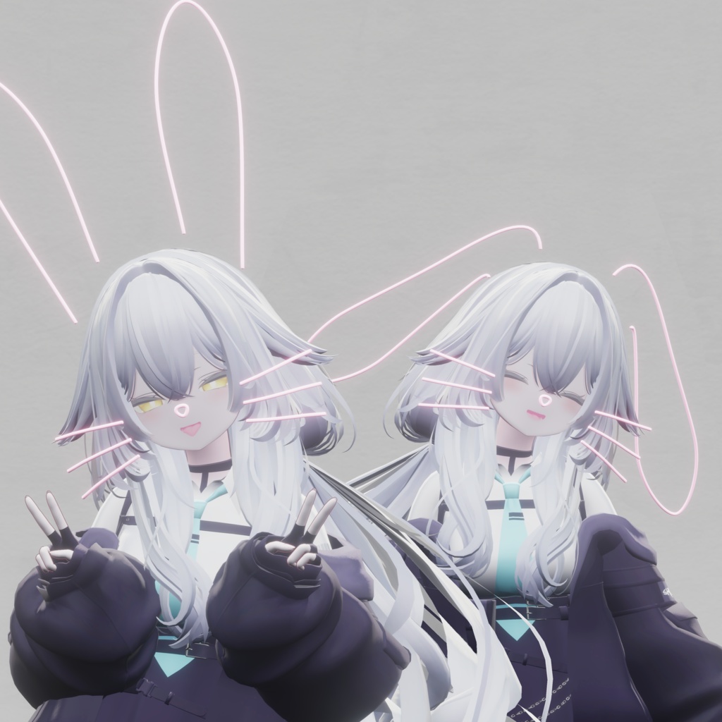 【無料】【rurune向け】うさみみねおん image
