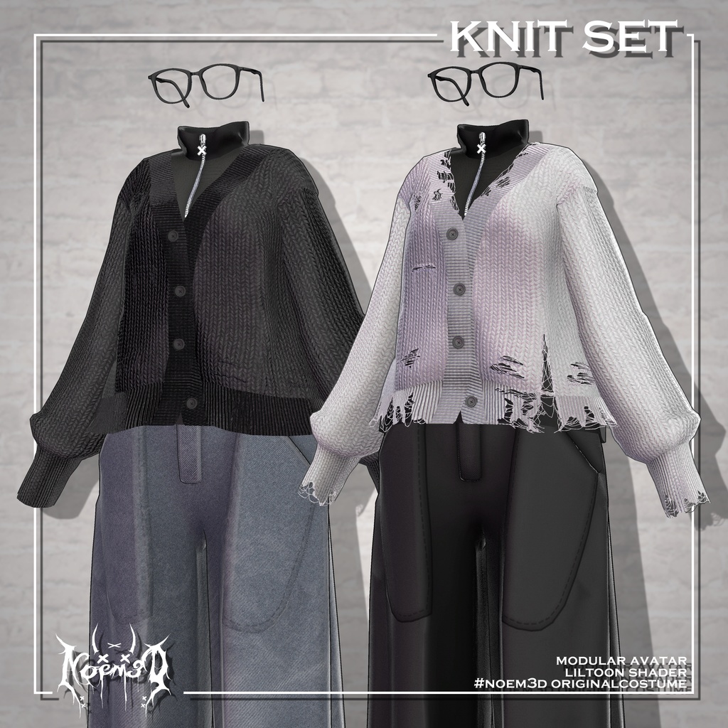 Knit set(7アバター対応) image