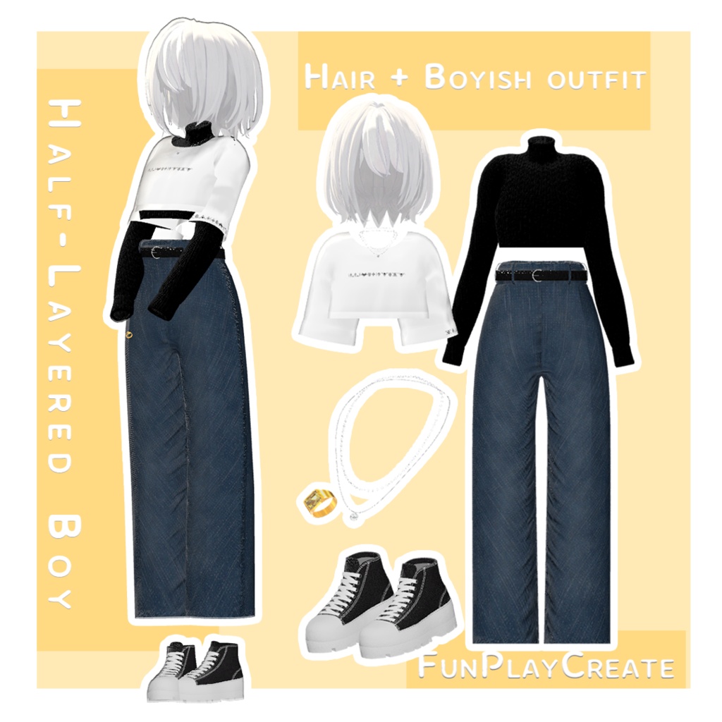 Half Layered Boy「Sio、rurune対応衣装」 image