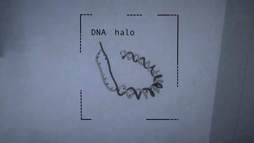 【VRChat想定】DNA halo/DNAヘイロー image