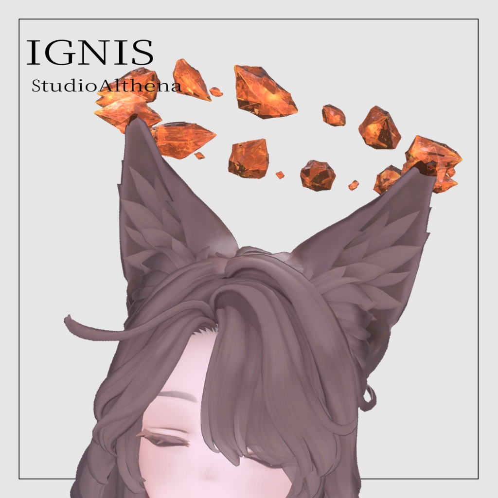 IGNIS 鉱石のヘイロー【VRChat想定】 image