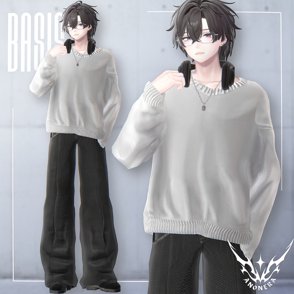 𝘽𝙖𝙨𝙞𝙨【7アバター対応/VRChat衣装モデル】 image
