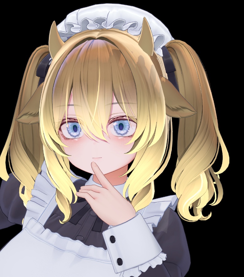 【ミルティナ専用】毛先発光グラデーションヘアテクスチャ｜7パターン【vrchat】 image