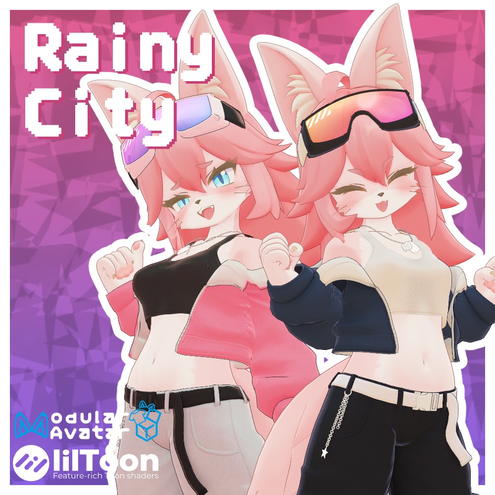 【酒井シホ -Sakai Shiho- 専用衣装】Rainy City image