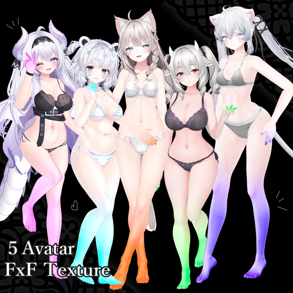 FxF Texture【5Avatar】 image