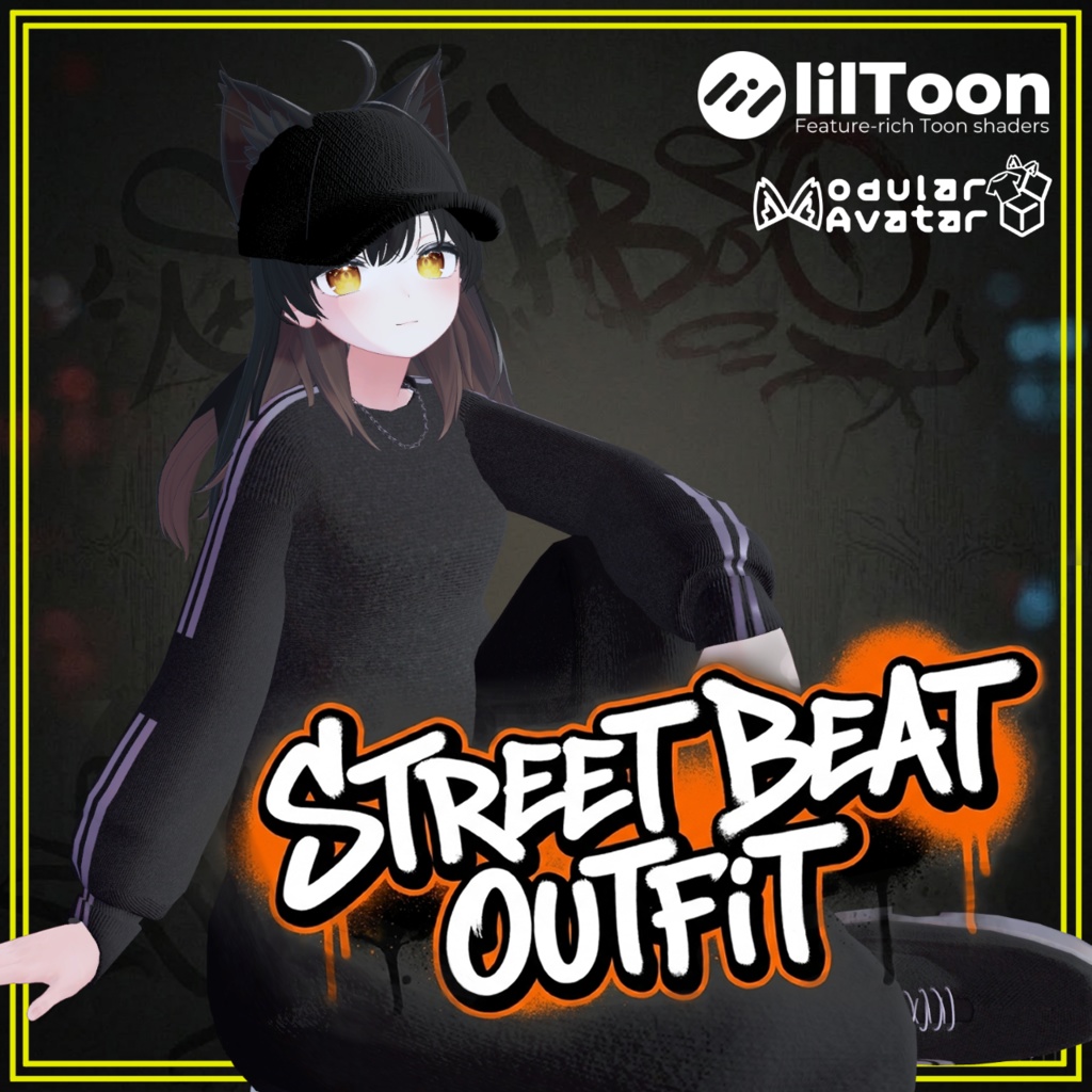 Street Beat Outfit【しなの / ルルネ / ミルティナ対応】 image