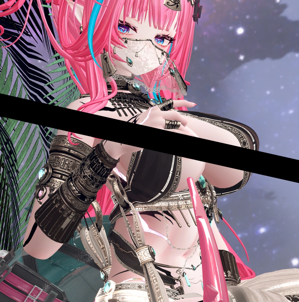 【無料】『断罪死都ネクロポリス』冥界の踊り子-混合シェイプ追加【3アバター対応】 image