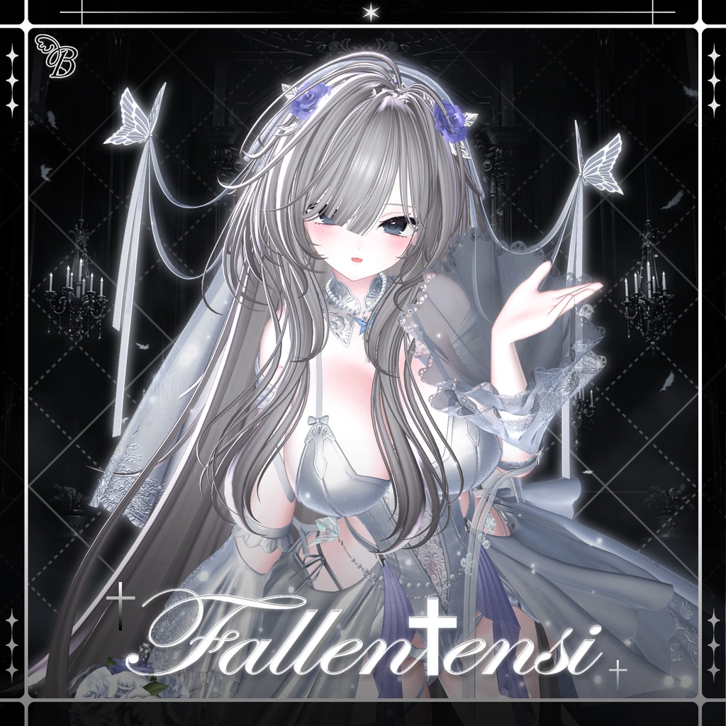 「VRC Hair」 Fallen Tensi Hair 𓆩♱𓆪 image