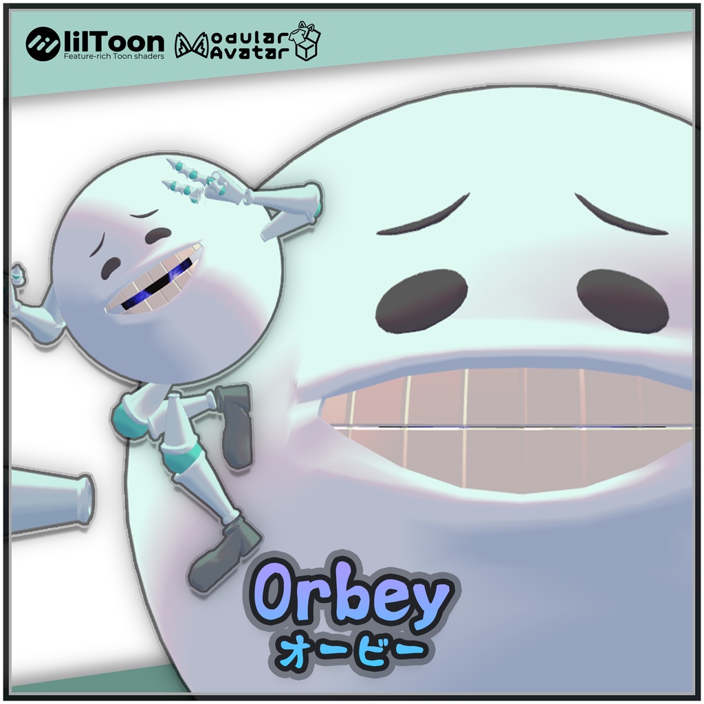 3/13リリース予定！　オリジナル3Dモデル 【オービー/Orbey】【VRC】 image