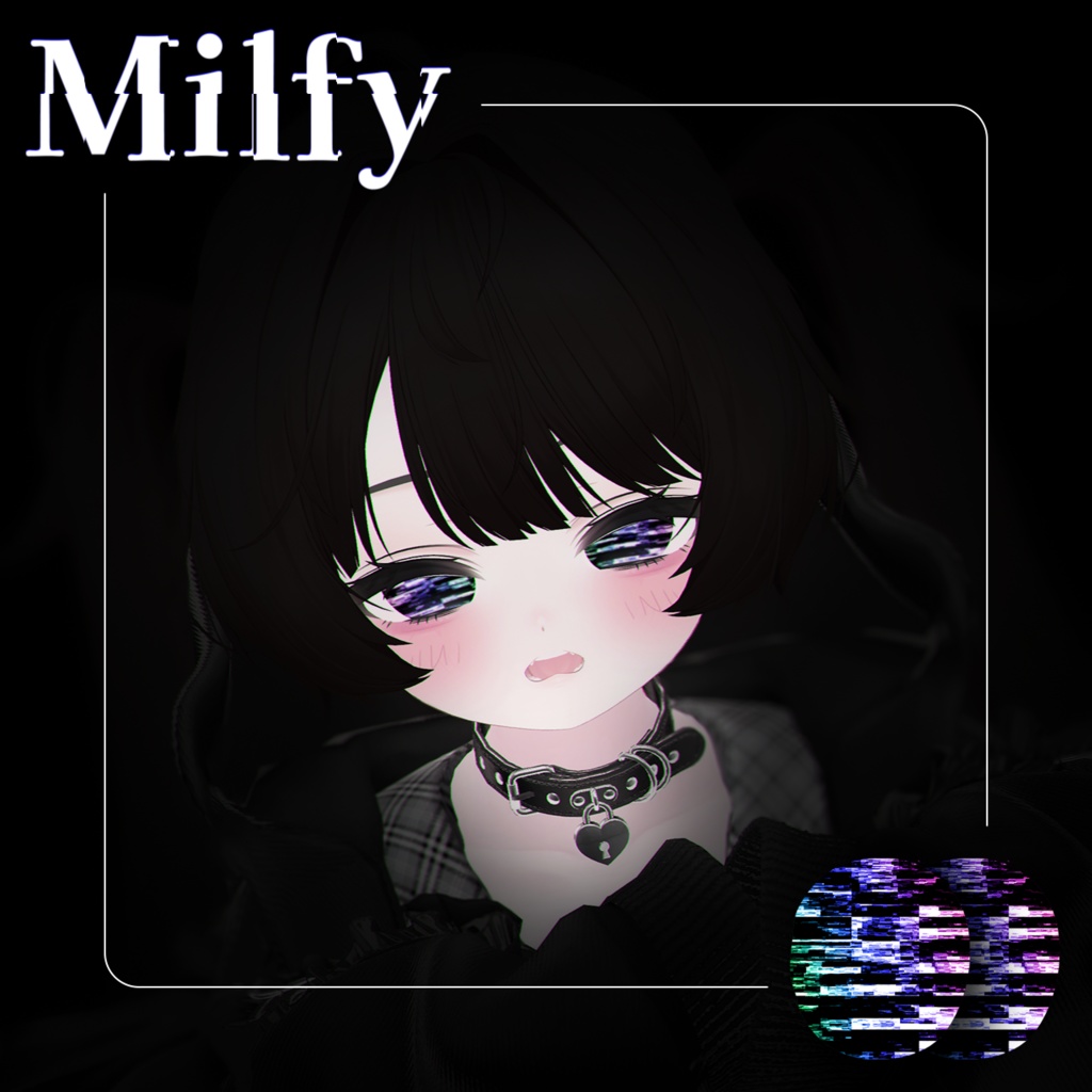 ｢Milfy用｣ 動く!!GlitchEyeTexture image