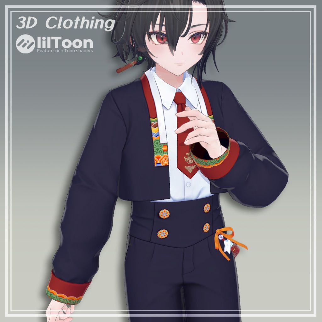 School Look for men 【彼方/狛乃/墨惺対応】 image