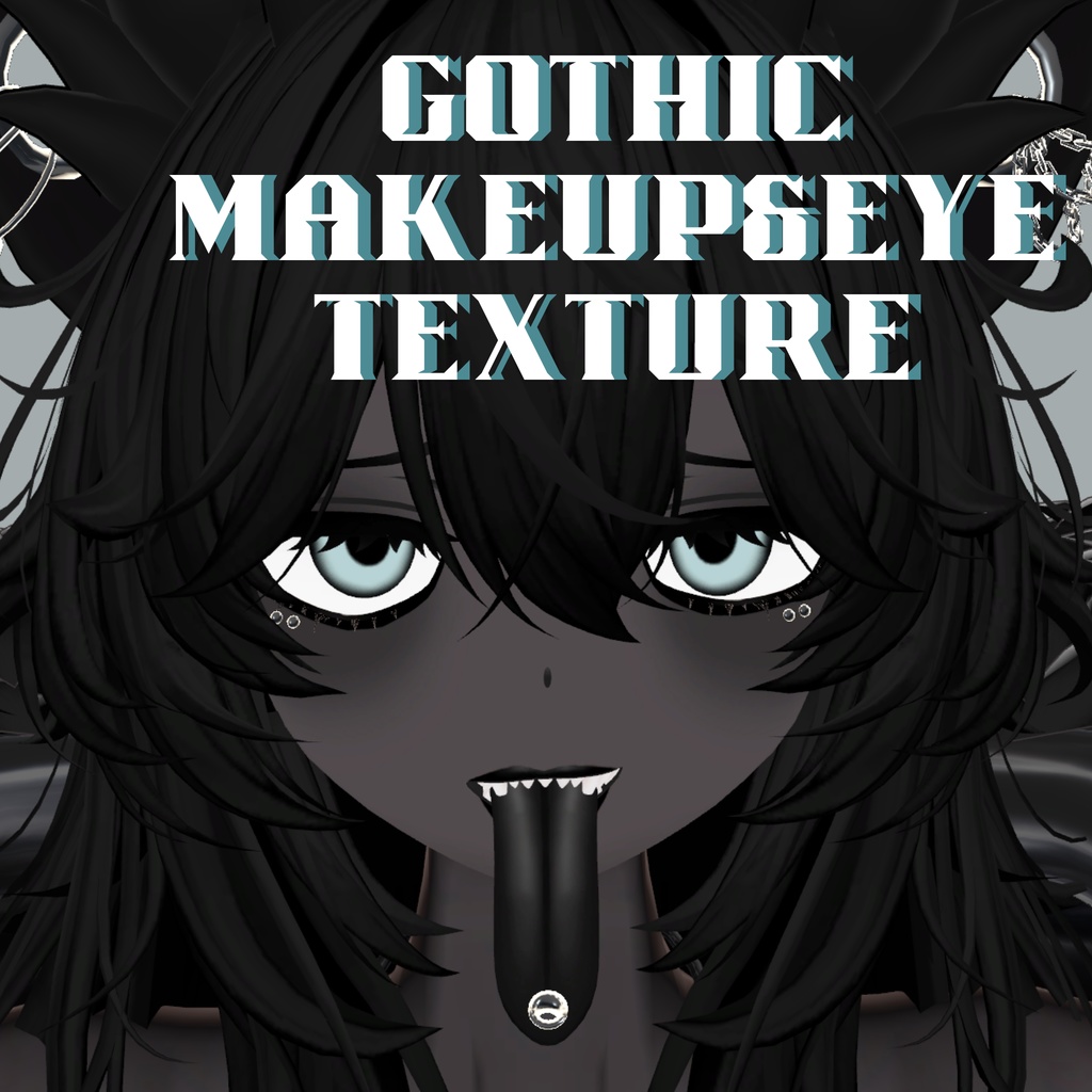 【豺狼専用】Gothic Makeup&Eye Texture image