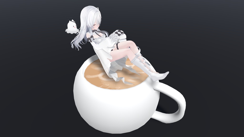 コーヒーカップ　ウェンディAFKモード想定 image